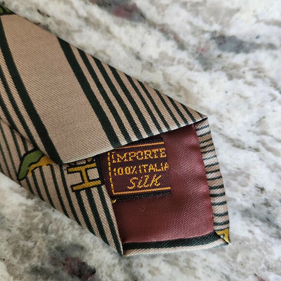 Gino Pompeii (Jacobson's) Marlene Dietrich Vintage Tie - Picture 5 of 5